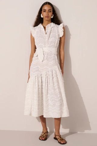 Juno Dress in Molly White