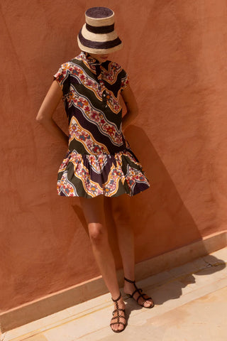 Cap Sleeve Mini in Montezuma