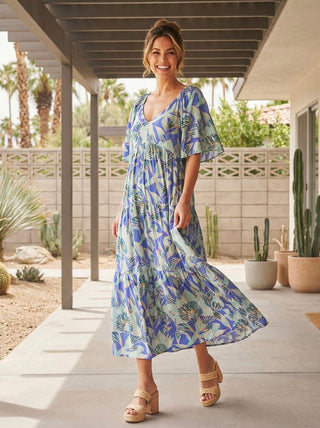 Holis Maxi in Thea Cornflower
