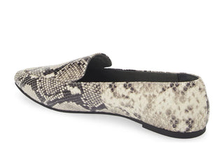 Ace Loafer in Latte Embossed Snake