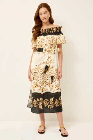 Lola Dress in Fleuron