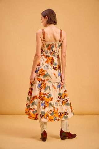 Milly Dress in Strata Terra