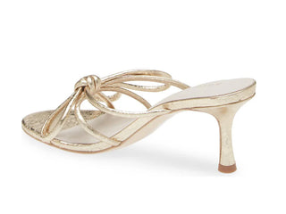 Barely String Bow Heel in Gold