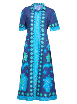Chelsea Shirtdress in Iznik Navy