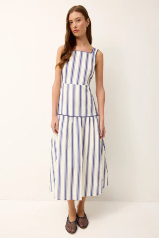 Jada Dress in Sailor Stripe