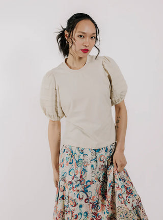 Dylan Tee in White Swan