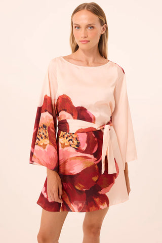 Twiggy Dress in Peony Love