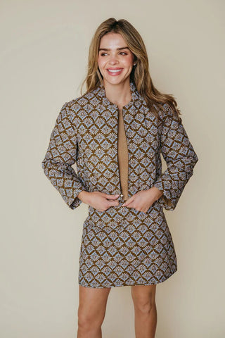 Cammie Jacket in Lavender Field