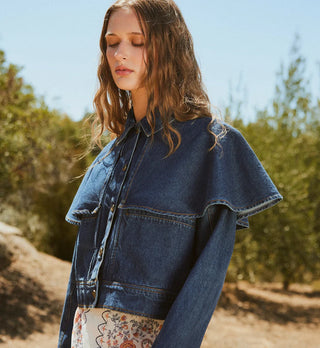 Clarke Jacket in Dark Denim