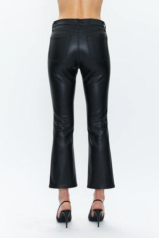 Lennon Crop Boot in Slate Black