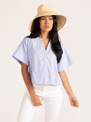 London Top in Diamond Stripe