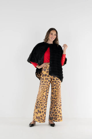Coco Cape in Black Tie