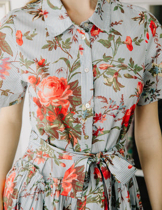 Drew Midi Dress in Battersea Floral