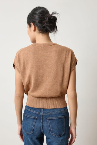 Wedge Sweater in Acorn