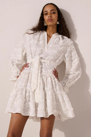 Rea Dress in Molly White