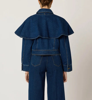 Clarke Jacket in Dark Denim