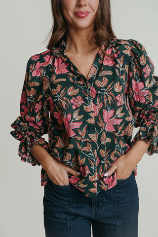 Annie Blouse in Lily