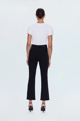 Lennon Crop in Noir
