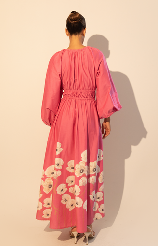 Eliana Maxi in Garden Pink
