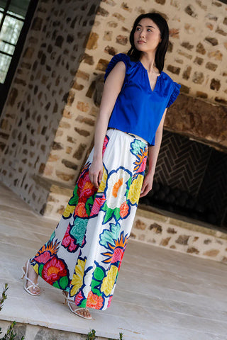 Daphne Skirt in Cloud Bouquet