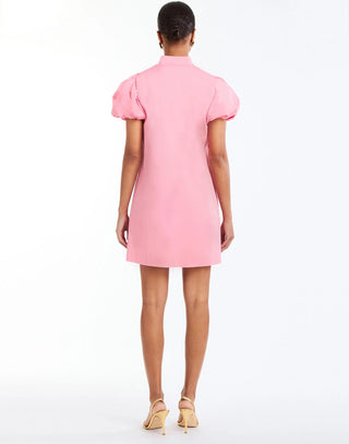Elliana Mini Dress in Palm Pink