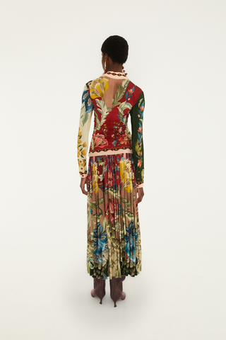 Midi Skirt in Lunar Boho Multicolor