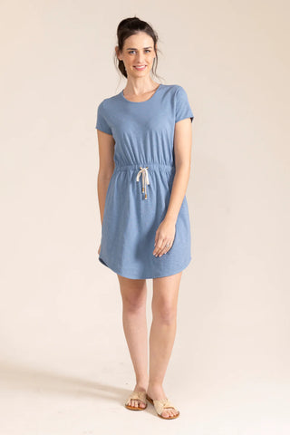 Lafayette Dress in Atlantic