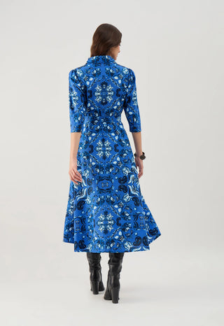 Emily Dress in Westminster Frostblue
