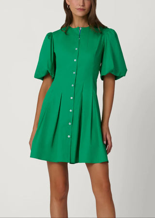 Angie Dress in Spring Green