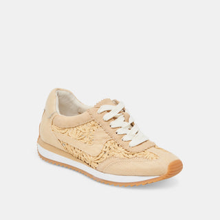 B.ntcd Sneakers in Lt Natural Macrame