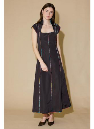 Freya Dress in Coal