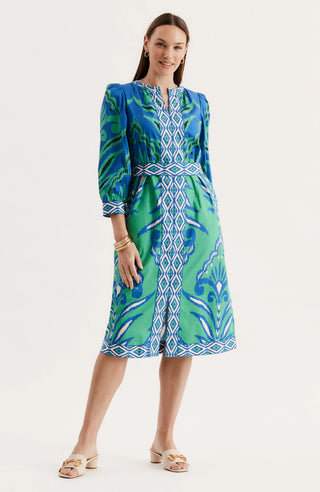 Kelsey Cotton Graphic Dress in MLT