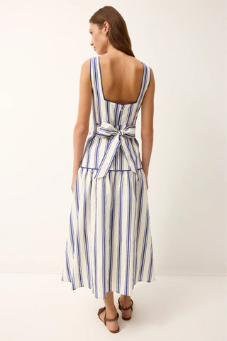 Jada Dress in Sailor Stripe